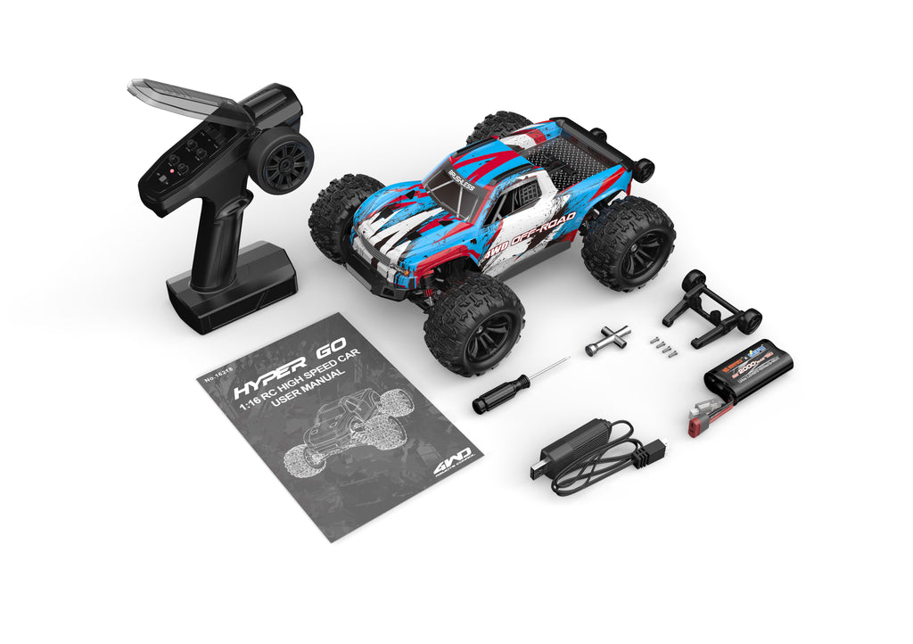 1/16 MJX HYPER GO 16218 4WD RTR Brushless Off-Road Monster Truck