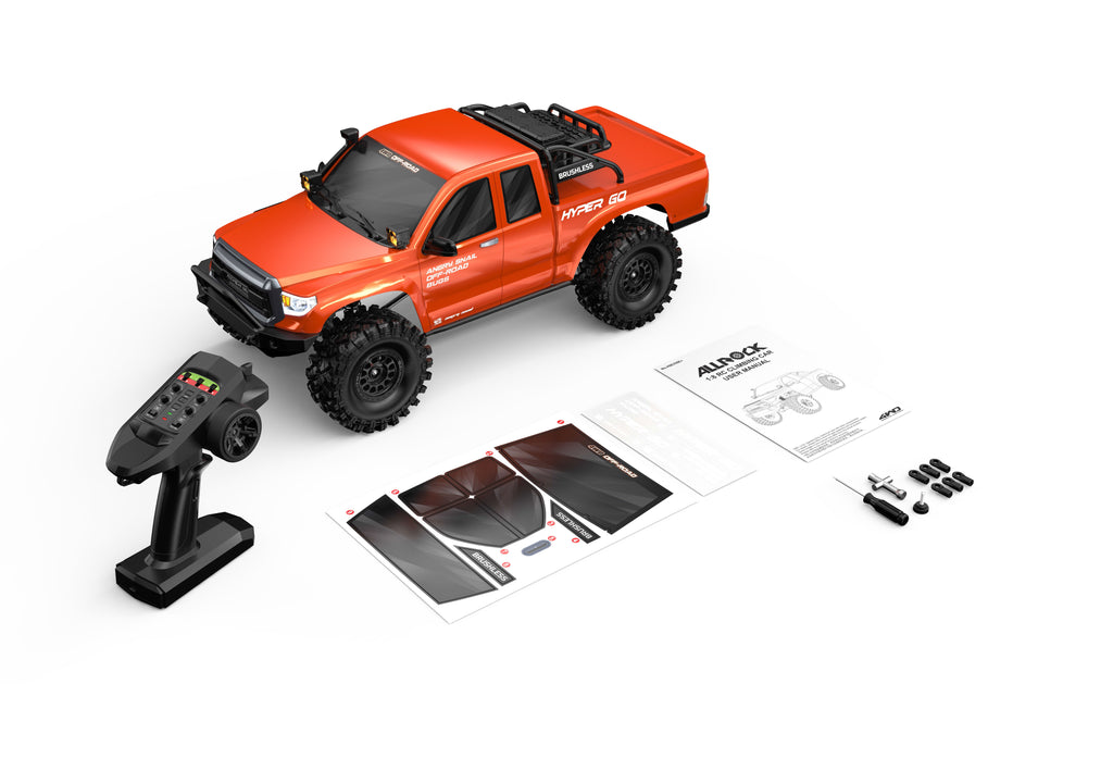 1/8 MJX HYPER GO All Rock H8E 4WD RTR Brushless Rock Crawler w/FOC